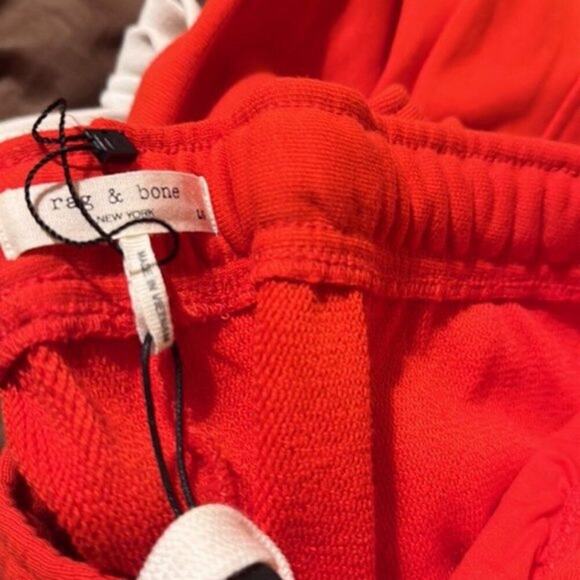 rag & bone red sweatpants L - Picture 6 of 6